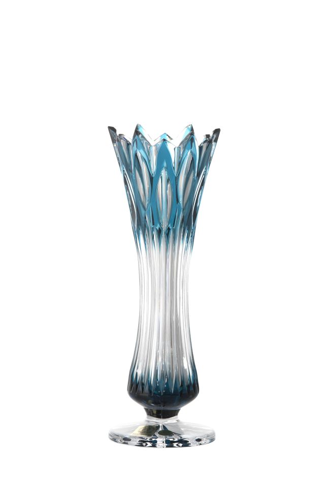 binh hoa pha le trang tri